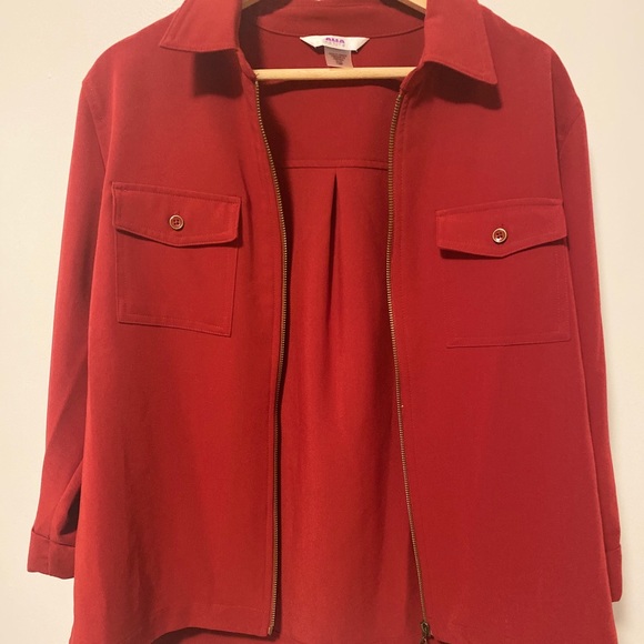 AUA PETITE RED Jacket - Picture 2 of 3